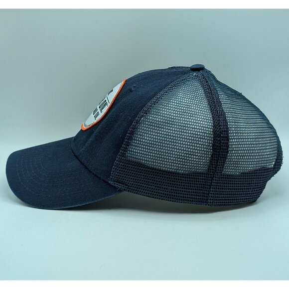 Echo Outdoor Power Equipment Snapback Cap Hat Mesh Back Blue Power On And On - Picture 3 of 6